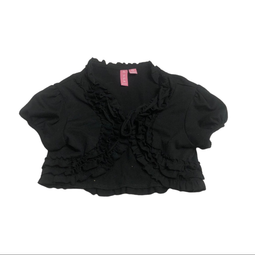 Hype Ruffle Bolero Cardigan Girls Size Small